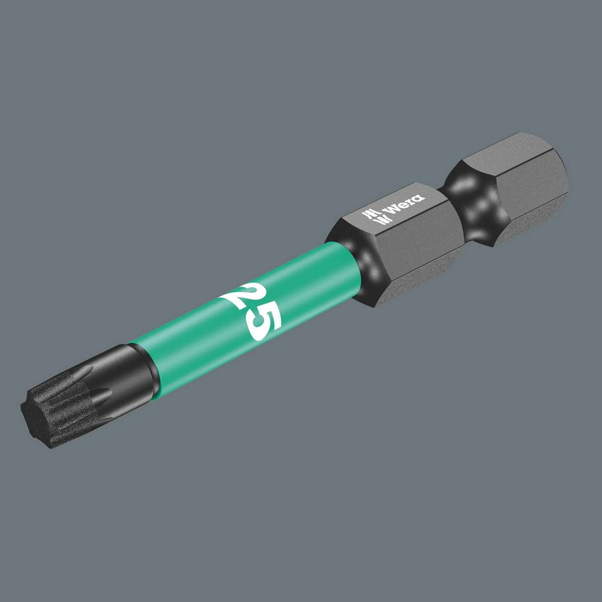 Бита ударная TX 40 x 50 мм алмаз 1/4 C6.3 Impaktor TORX серия 867/4 IMP DC Wera WE-057667