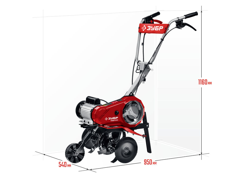 Культиватор электрический 2500 Вт ЗУБР КАД-2500