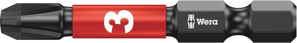 Бита ударная PH 3 x 50 мм алмаз 1/4 E6.3 Impaktor серия 851/4 IMP DC PH Wera WE-057657