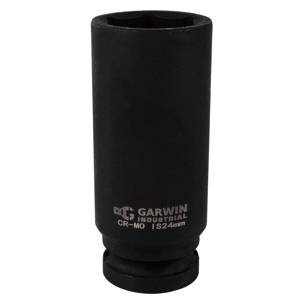 Головка торцевая 6-гранная ударная глубокая 24 мм, 1/2 GARWIN PRO 620272-24