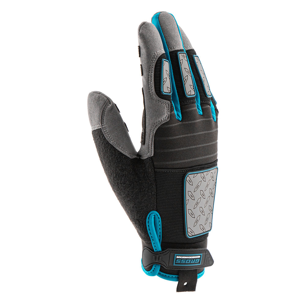 Перчатки универсальные, усиленные, с защитными накладками, DELUXE, размер XL (10) Gross (90326)