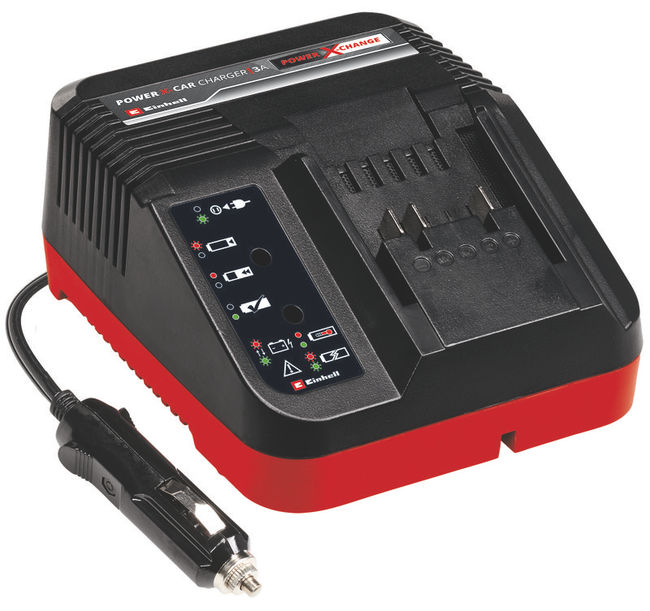 Устройство зарядное PXC Power X-Car Charger 3A, автомобильн.12В,защ.от глубокого разряда авт.батареи (4512113)