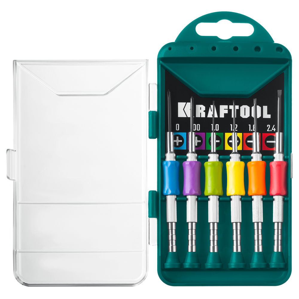 Отвертка для точных работ Precision-6, 6 предм. KRAFTOOL 25679
