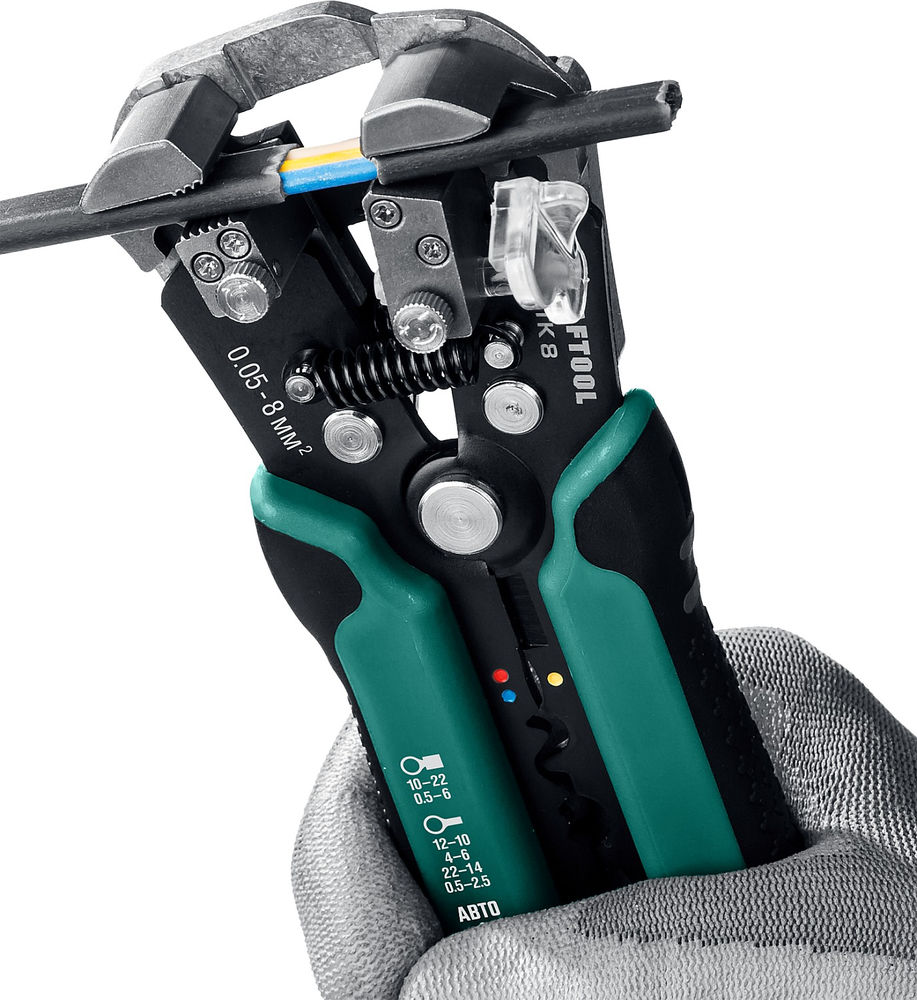 Автоматический стриппер TK-8, 0.05–8 мм? KRAFTOOL 22637