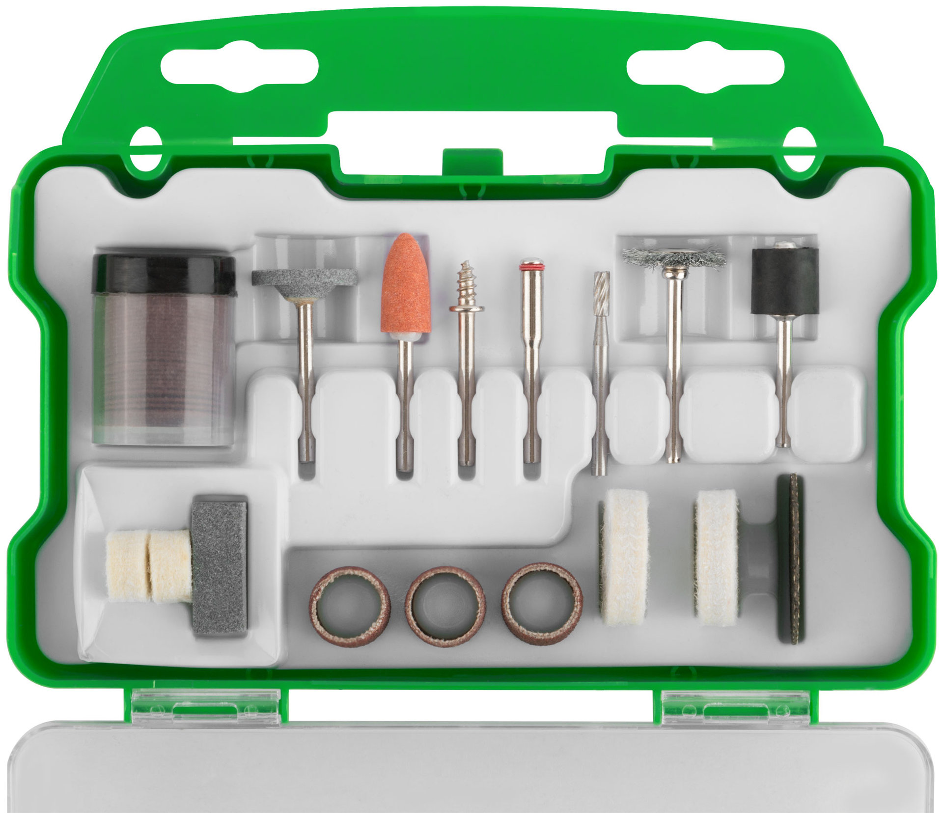 Набор насадок для гравировальной машины в чемоданчике 56 шт.