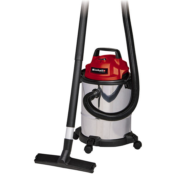 Пылесос строительный Einhell TC-VC 1815 S, 1250Вт,180мбар,15л,нерж.бак (2342390)