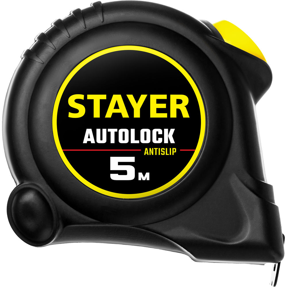 Рулетка с автостопом AutoLock 5 м х 25 мм STAYER 2-34126-05-25