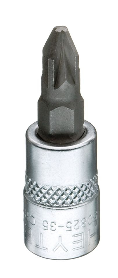 50825-35 Головка торцевая с вставкой-битой Pozidriv, 1/4, PZ1 x 36 мм (HE-50825350183)