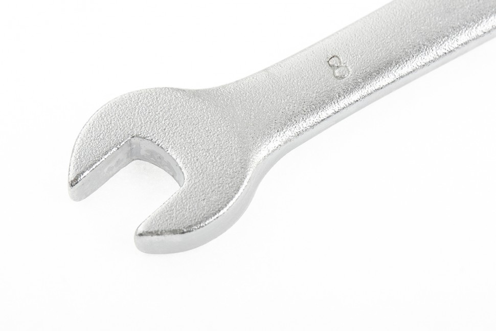 Ключ комбинированный, 12 мм, CrV, матовый хром Stels