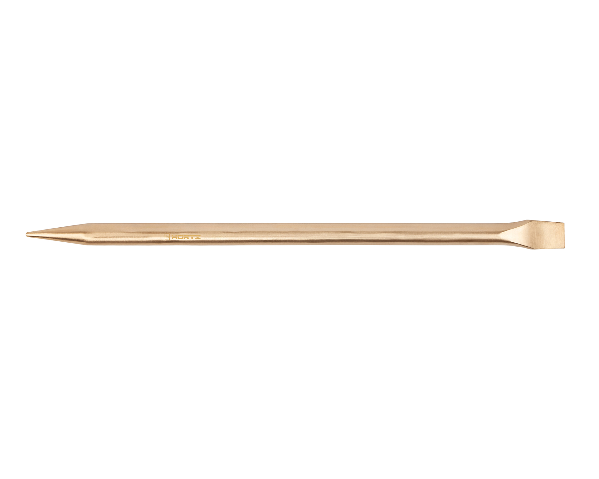 Лом монтажный круглый ф20х500 мм BeCu искробезопасный 237A-1006, HORTZ