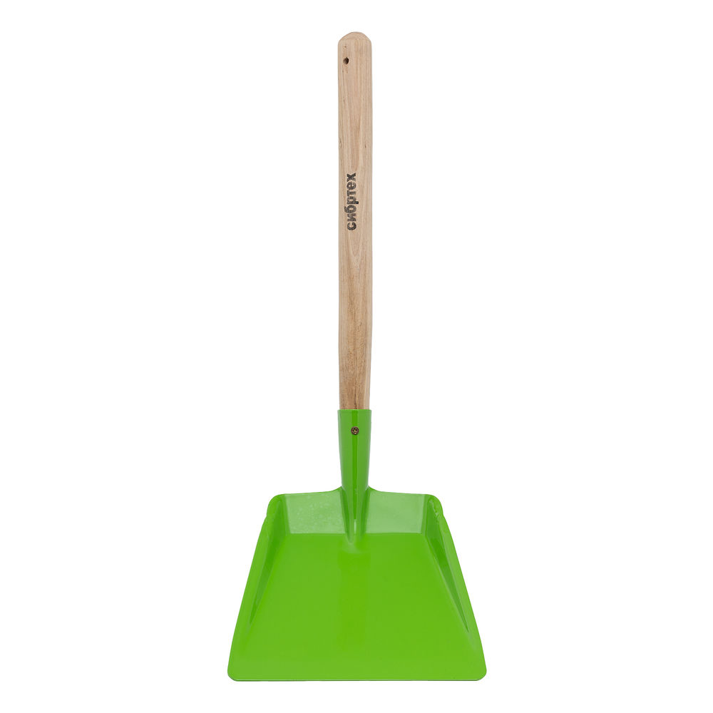 Совок хозяйственный, деревянная ручка Сибртех (93869)