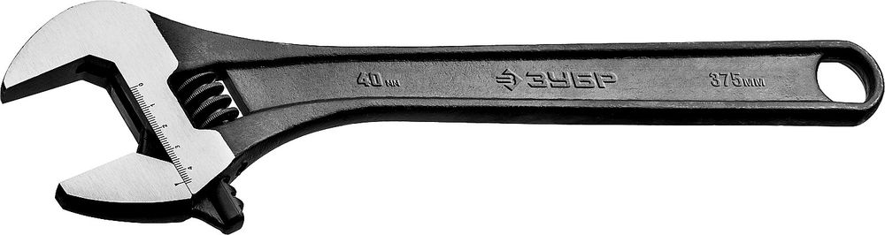 Ключ разводной 375/40 мм (27251-37) ЗУБР