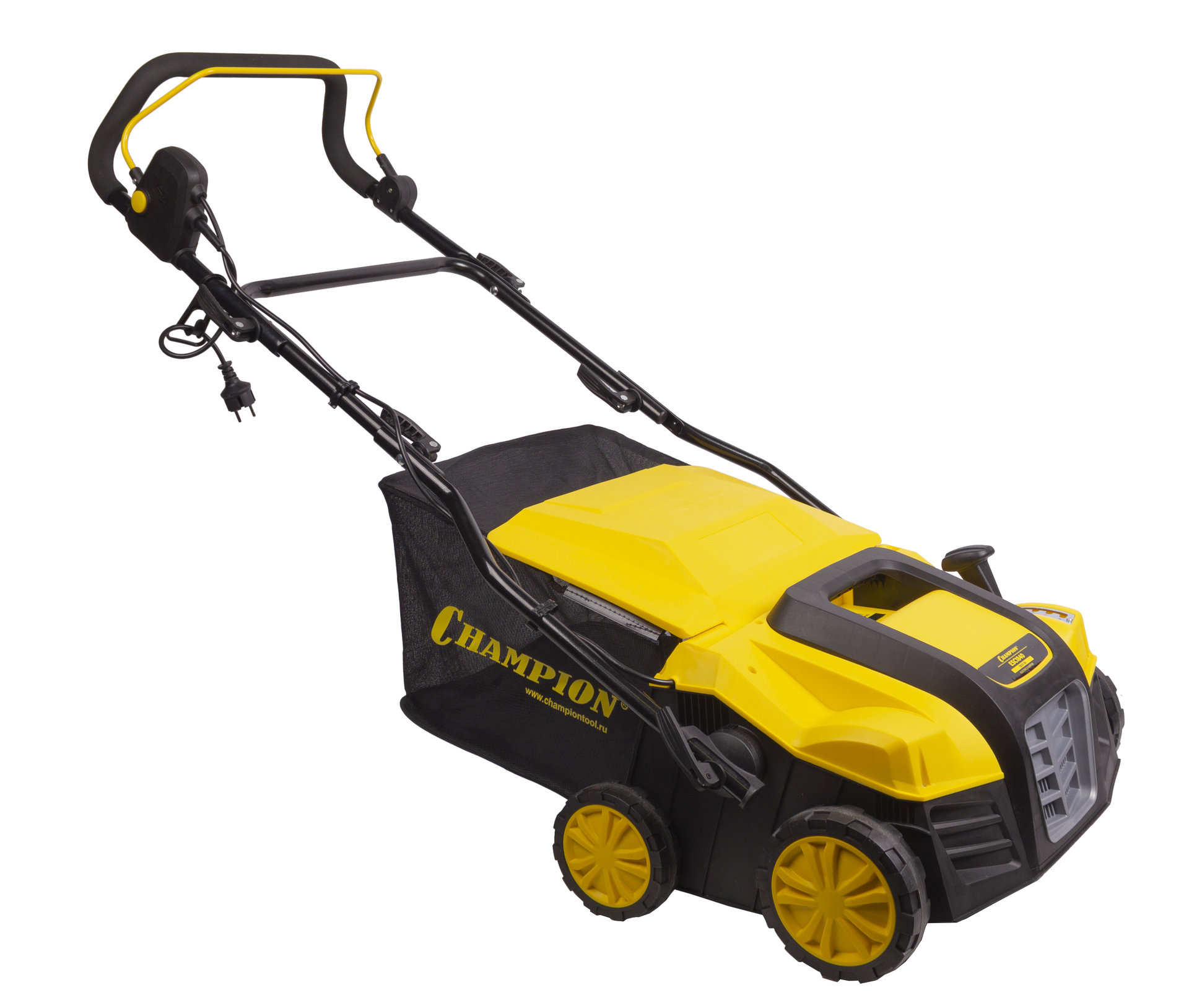 Скарификатор электрический CHAMPION ESC1840 (1,8 кВт, 400 мм, 55л, 12 кг, 2в1) (ESC1840)