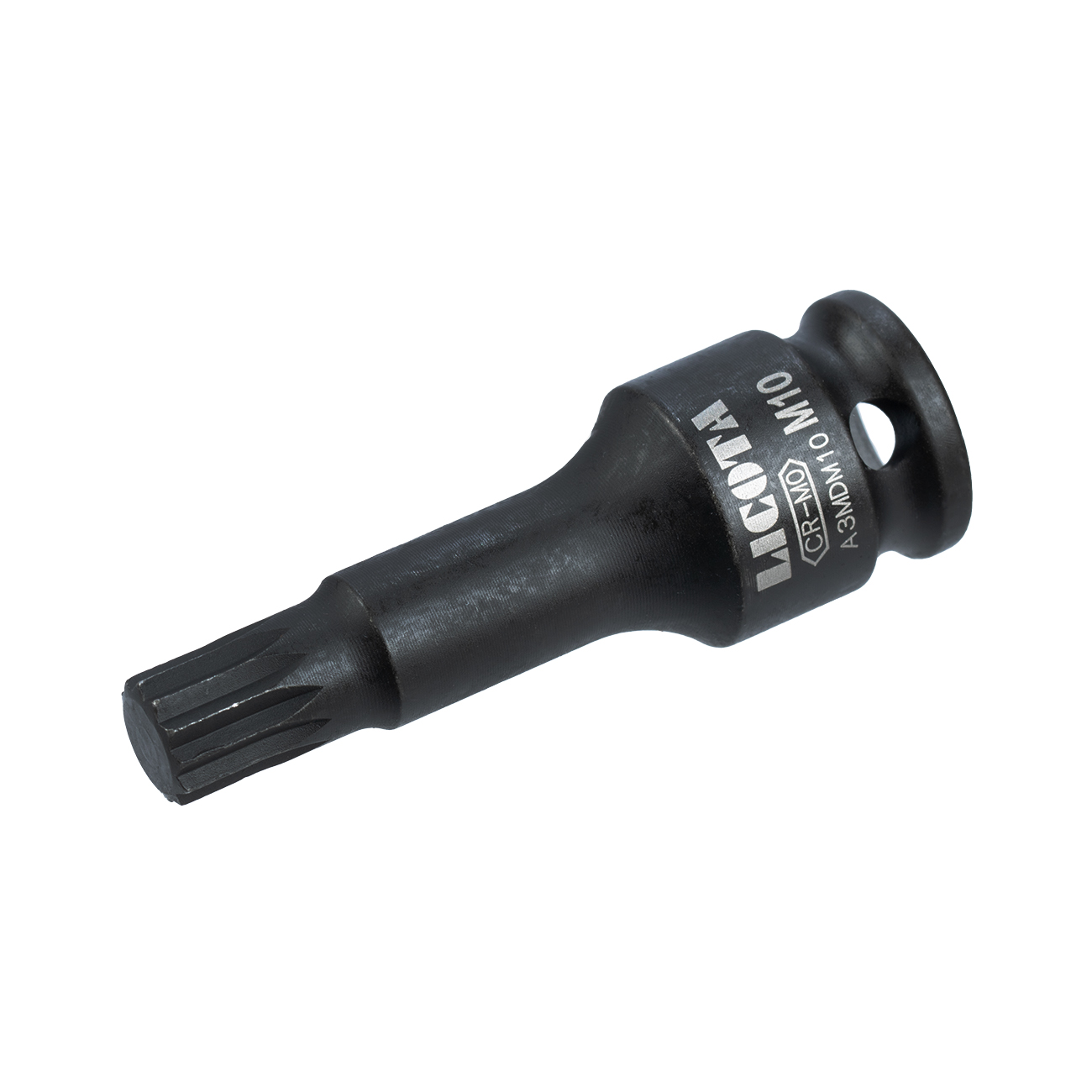 Головка торцевая ударная 60 мм spline M10 3/8 Licota A3MDM10