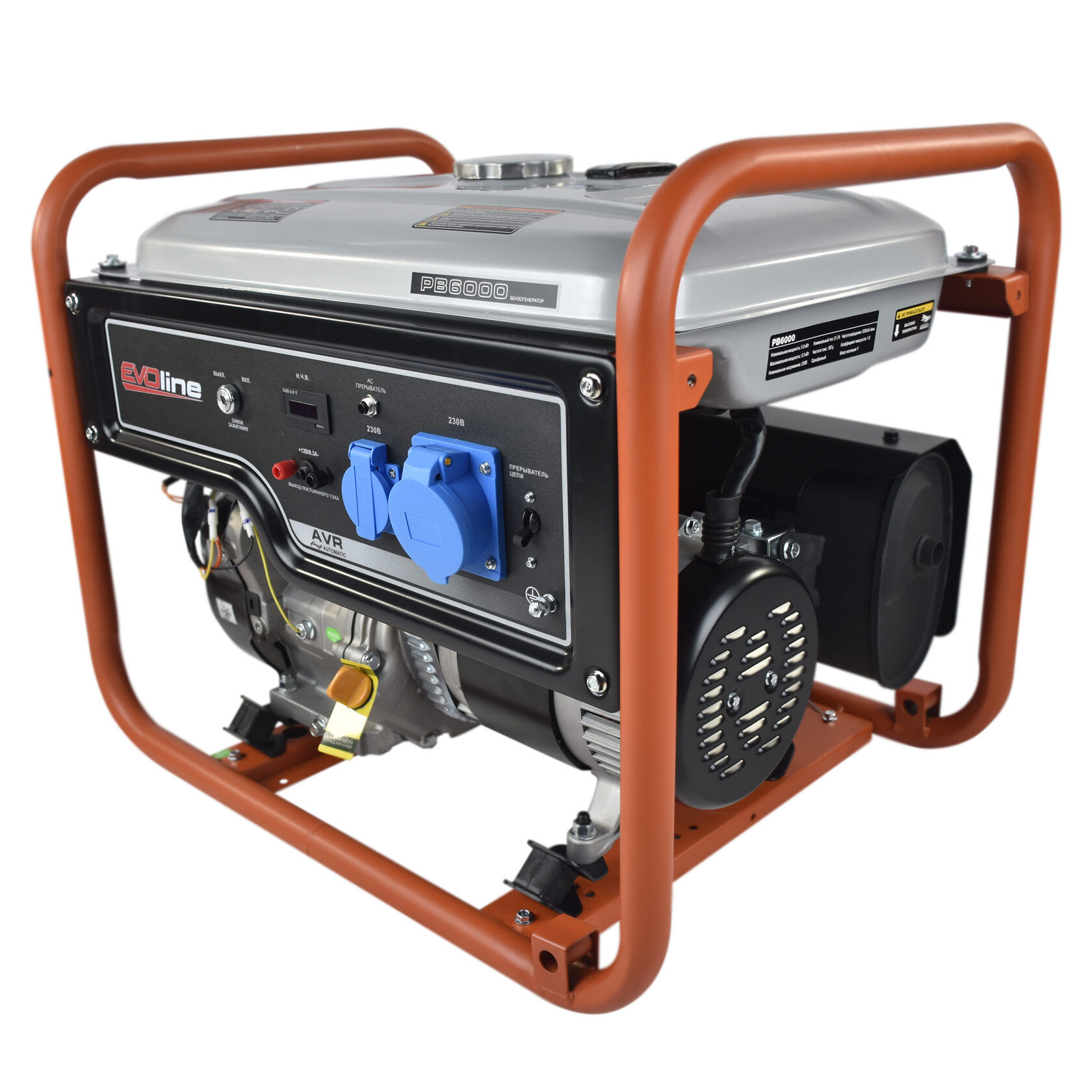 Генератор бензиновый EVOline PB 6000 (произведено Zongshen)
