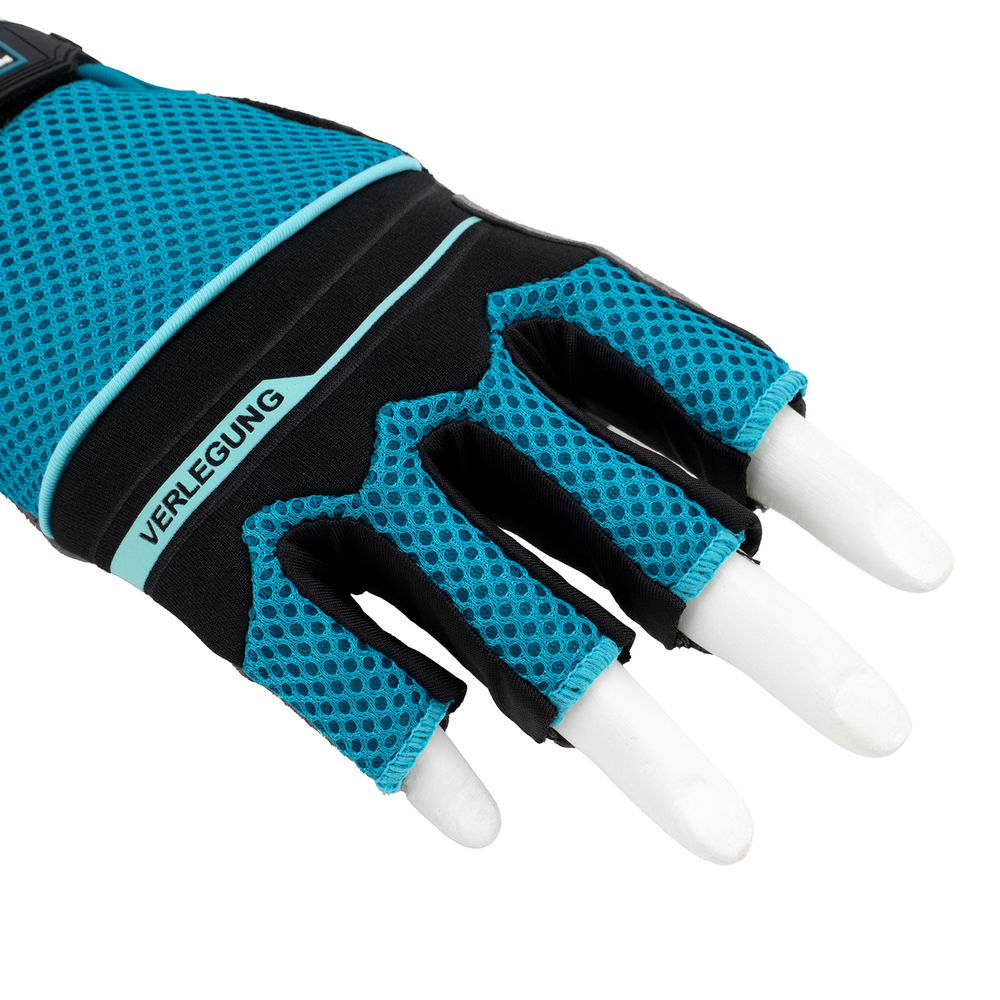 Перчатки комбинированные облегченные, открытые пальцы, AKTIV, размер М (8) Gross (90308)