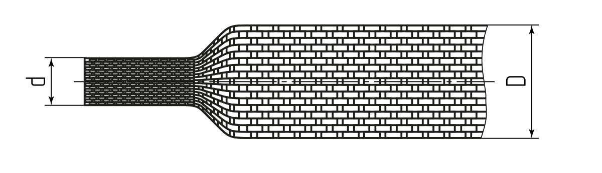 Оплетка кабельная XT- 60/30 (Fortisflex) (106129)