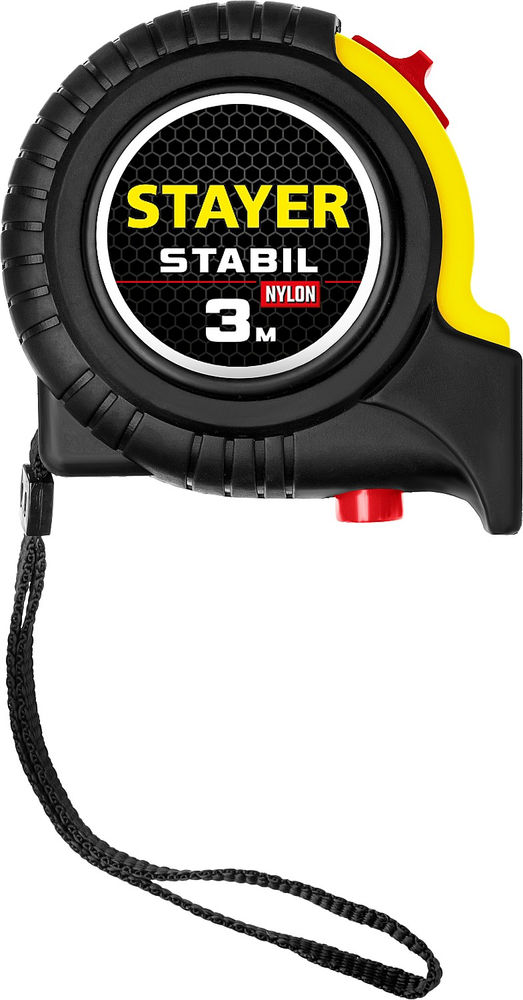 Рулетка 3 м х 16 мм Stabil Professional STAYER 34131-03