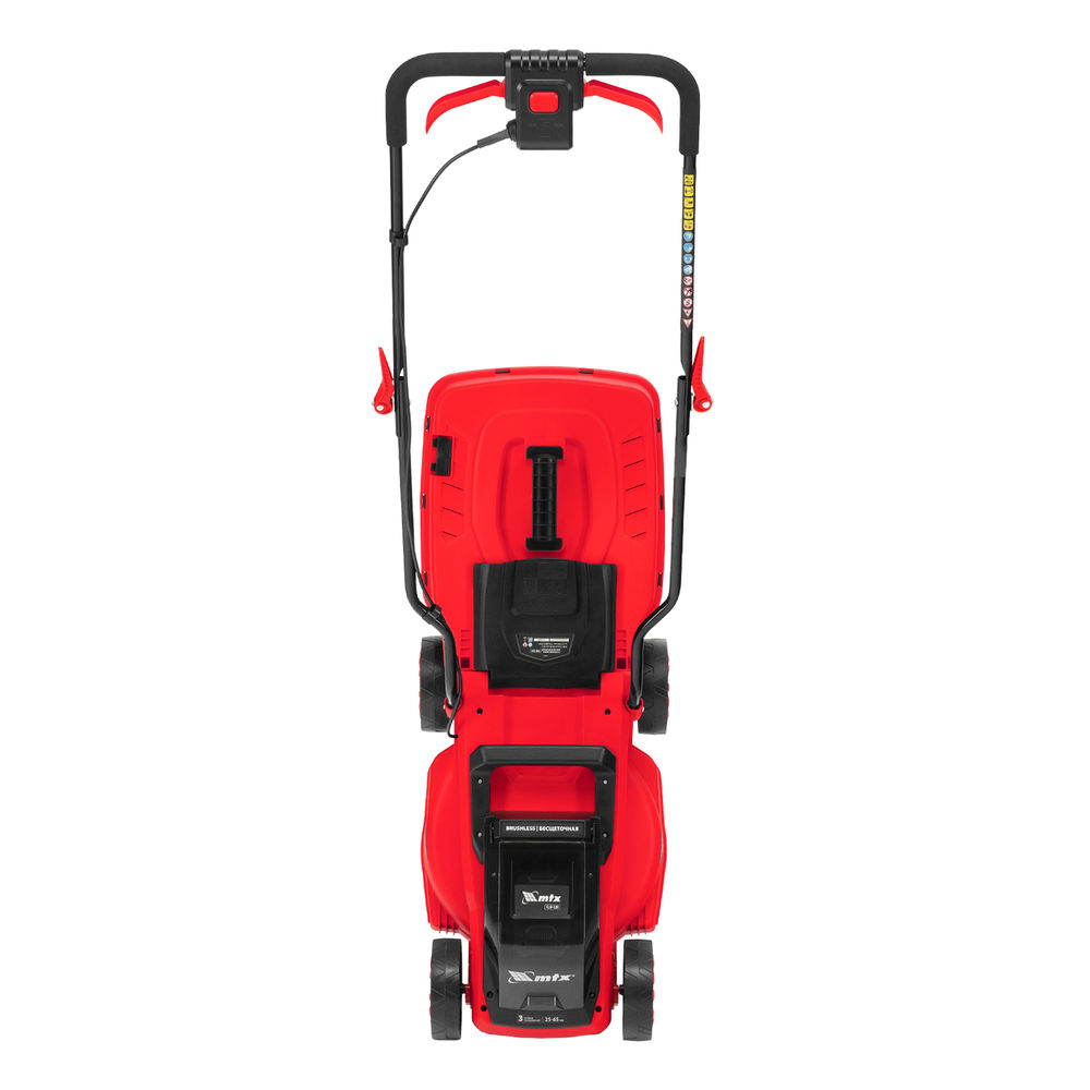Газонокосилка аккумуляторная бесщеточная CLM-320, 320 мм, травосб. 30 л, Li-Ion, 20 В MTX (58901)