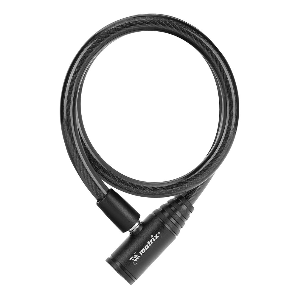 Замок тросовый универсальный, 10 х 650 мм Matrix (91814)