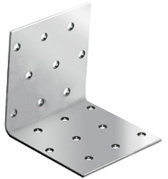 Крепежный уголок равносторонний KUR 80 х 80 х 60 х 2 (30062)