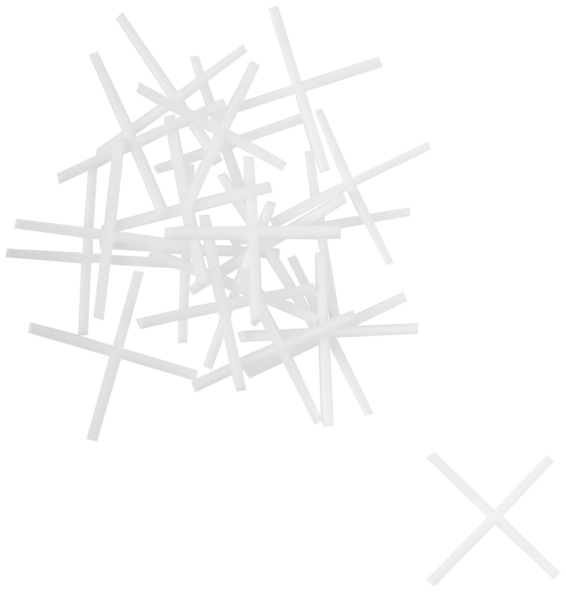 Крестики для кафеля 1,0 мм, 200 шт. (16741)