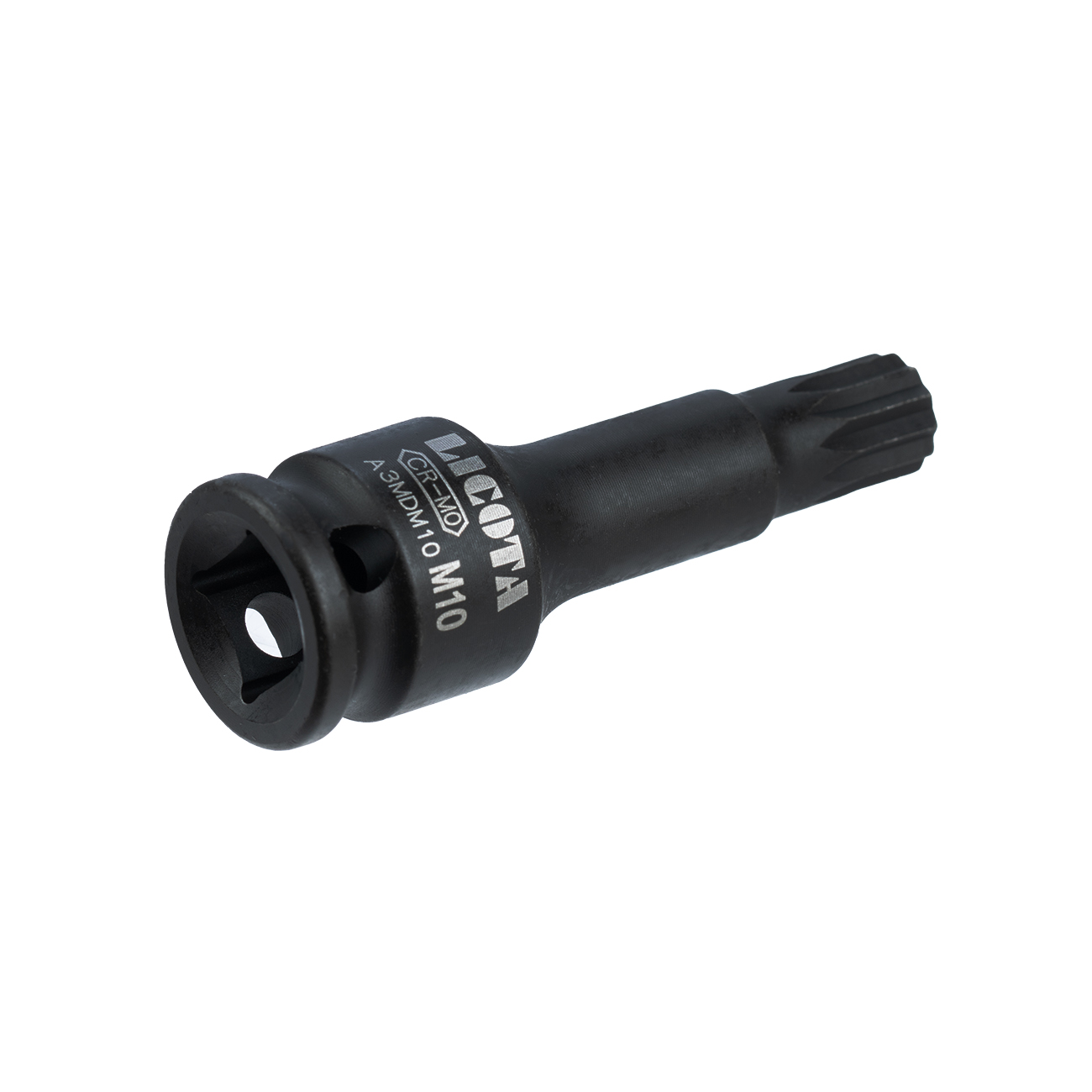 Головка торцевая ударная 60 мм spline M10 3/8 Licota A3MDM10