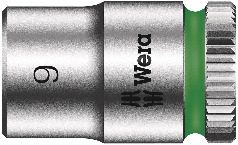 Головка торцевая 6-гранная 9 x 23 мм 1/4 Zyklop серия 8790 HMA Wera WE-003508