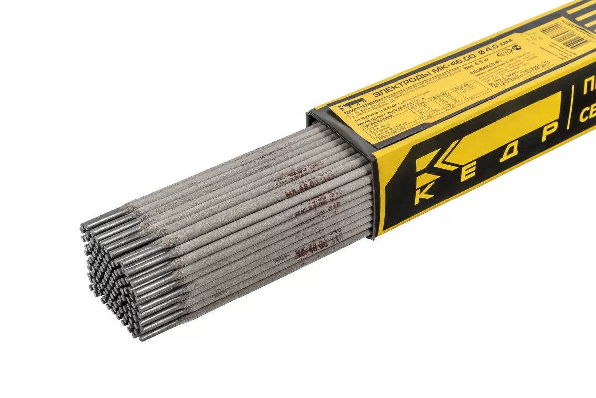Электроды КЕДР МК-46.00 D 4,0 мм (пачка 6,5кг)