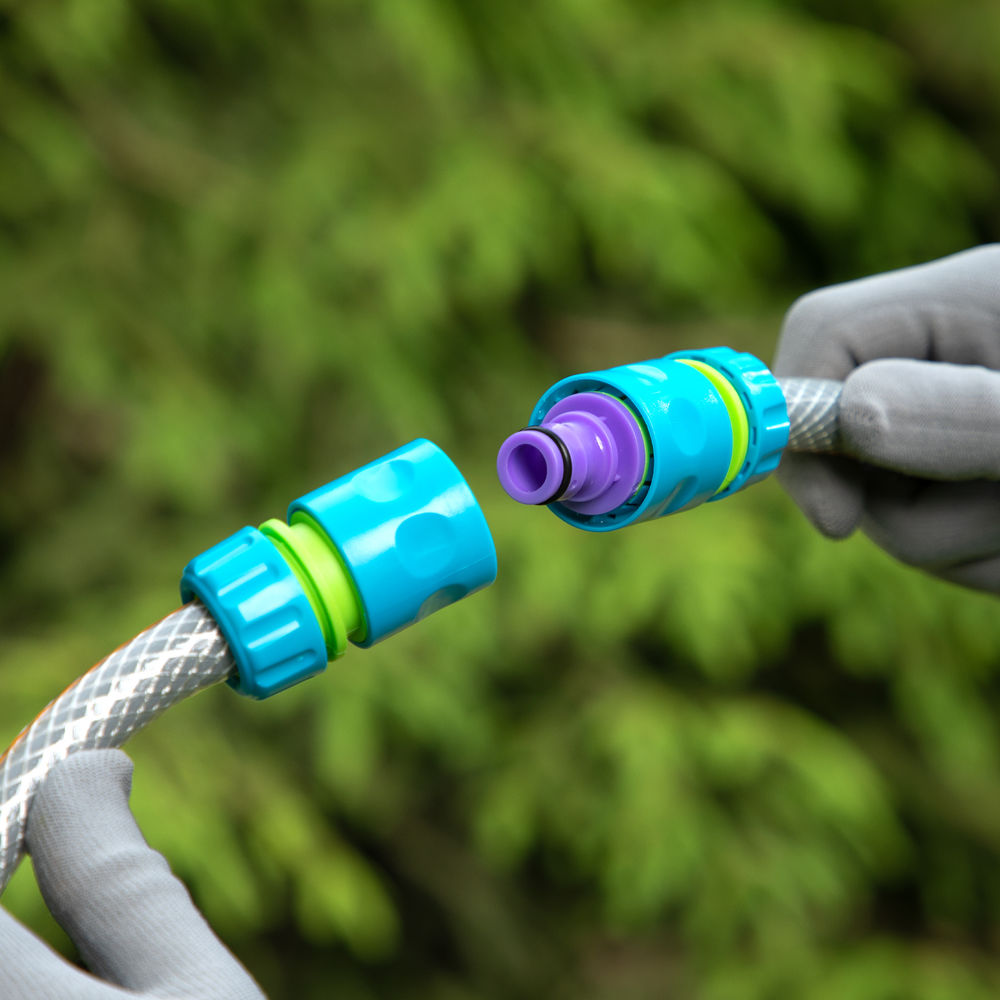 Переходник-Соединитель пластмассовый, штуцерный Palisad (66465)