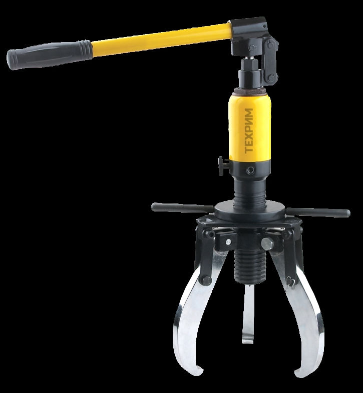 Съёмник гидравлический противоскользящий со встроенным насосом; СГ-5ПС; 5 т, ТЕХРИМ, 811505-5-П