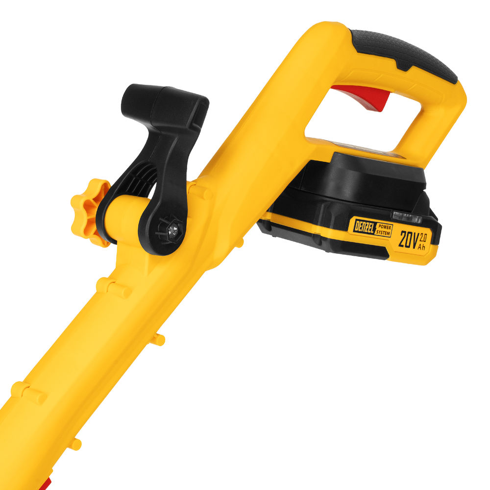 Триммер аккумуляторный GT-230, 230 мм, Li-Ion, 20 В Denzel (58701)