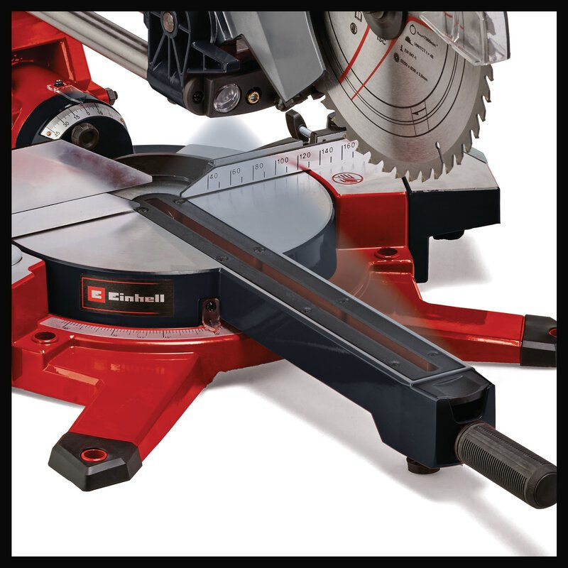 Пила торцовочная Einhell TE-SM 2534 Dual, 1800Вт,250х30мм,пропил 310х90мм,расширители X-Tend (4300870)