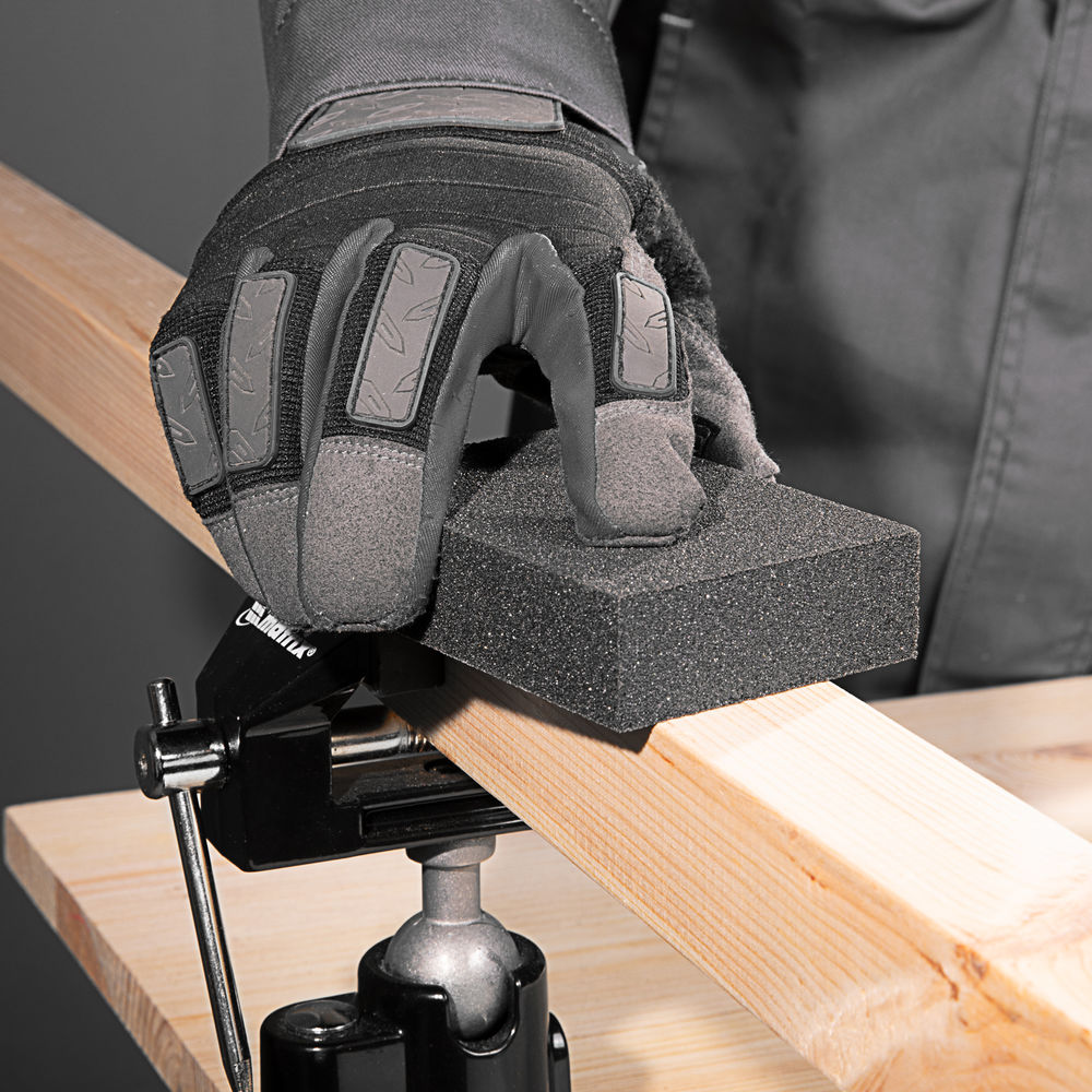 Губка для шлифования, 100 х 70 х 25 мм, средняя плотность, P 100 Matrix (75714)