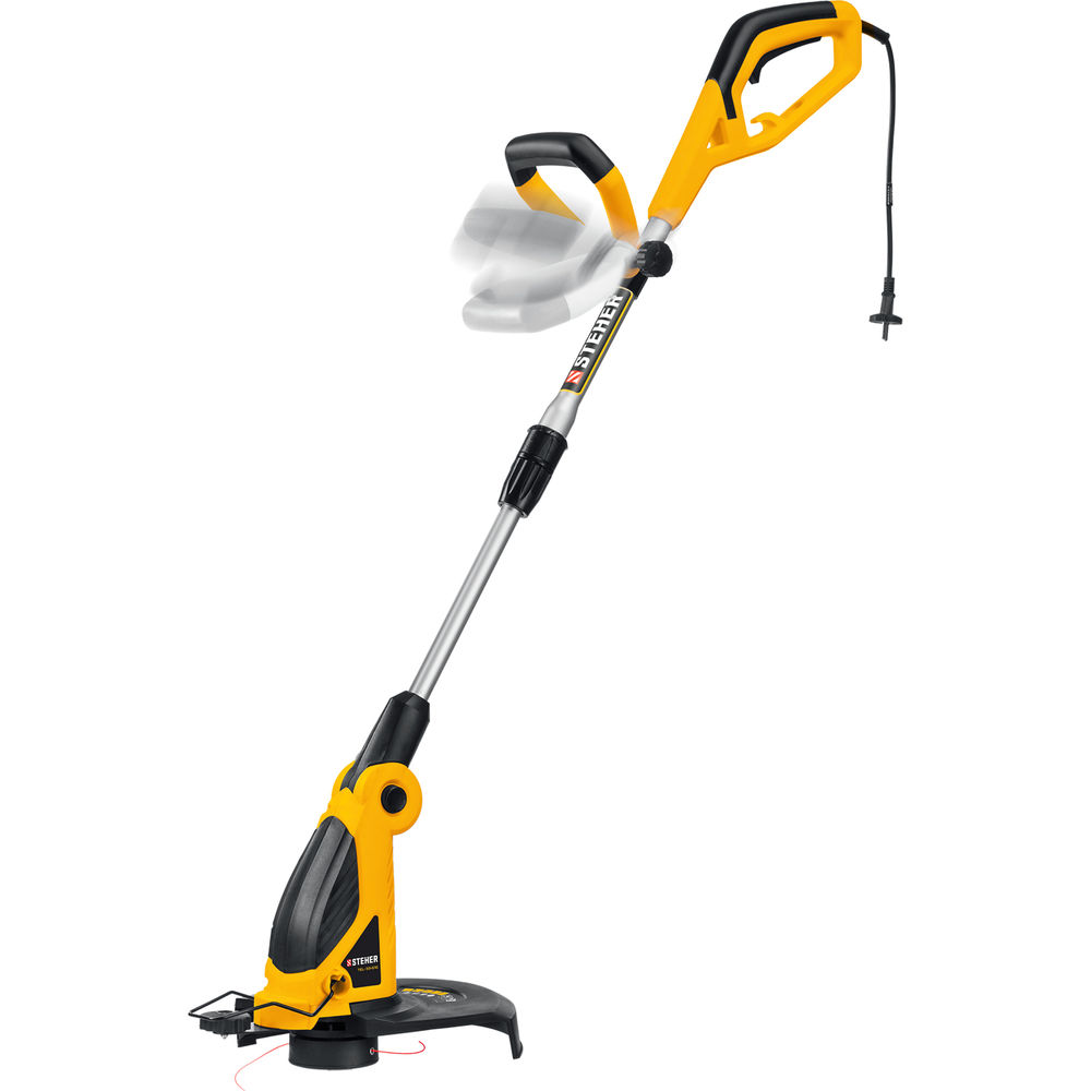 Триммер сетевой 600 Вт, ш/с 33 см STEHER TEL-33-610