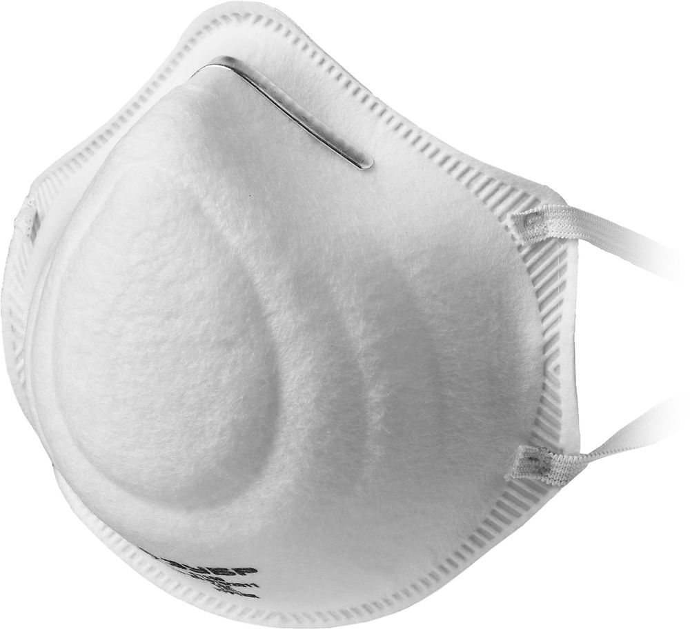 Полумаска фильтрующая Ф-80 коническая, класс защиты FFP1 ЗУБР 11169