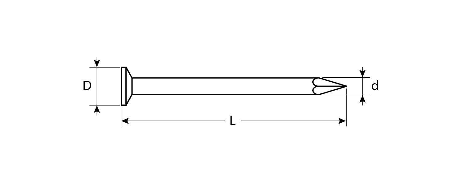 ЗУБР ГОСТ 4028-63, 100 x 4 мм, цинк, 140 шт, строительные гвозди (4-305031-40-100)