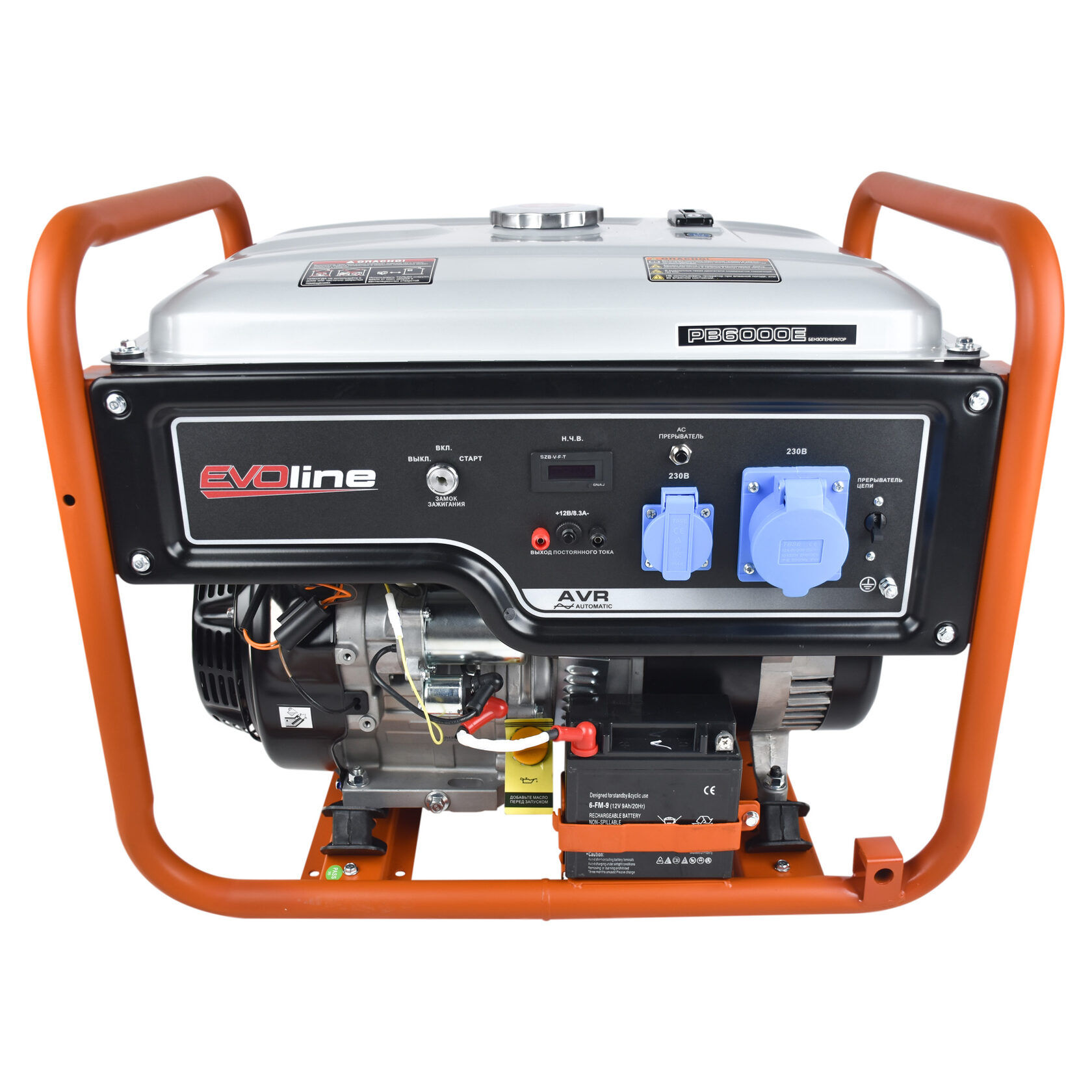 Генератор бензиновый EVOline PB 6000 E (произведено Zongshen)