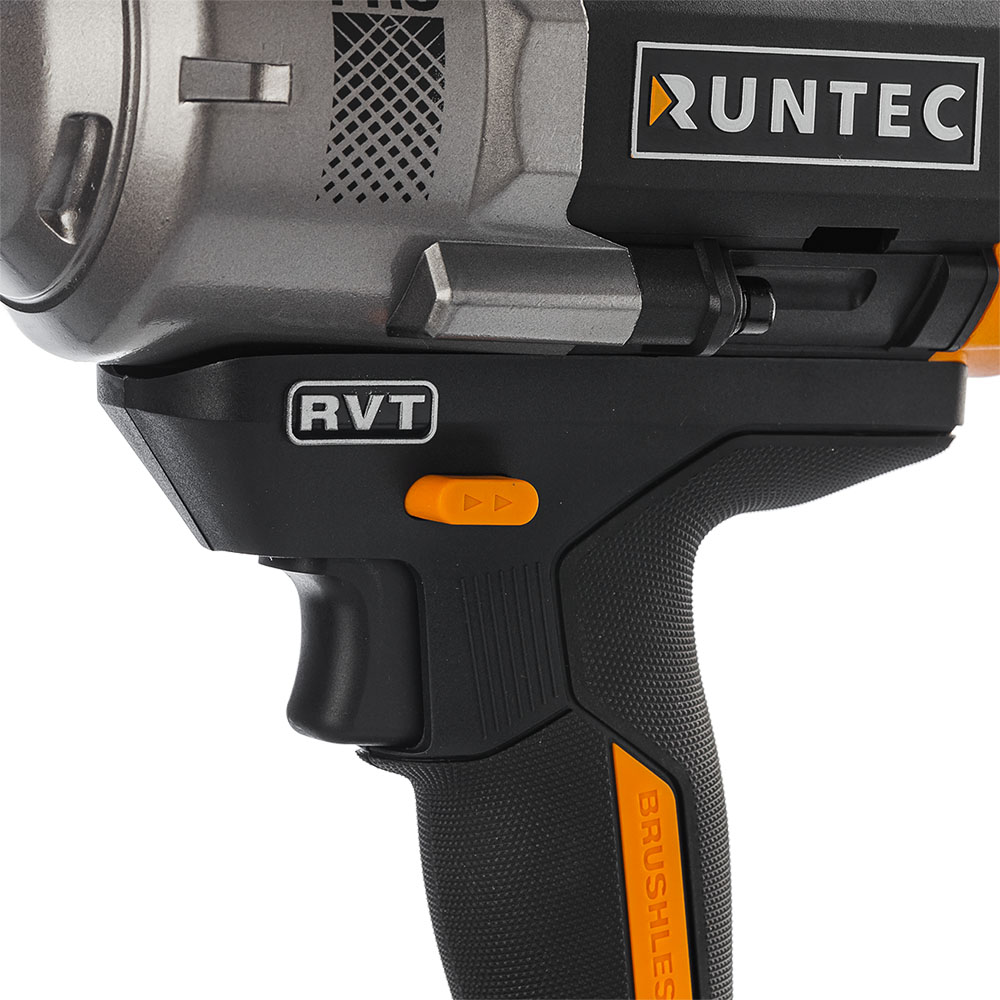 Гайковерт ударный аккумуляторный PRO 3/4, 20В, 2*6Ач, 1600Нм RUNTEC RT-IW1600