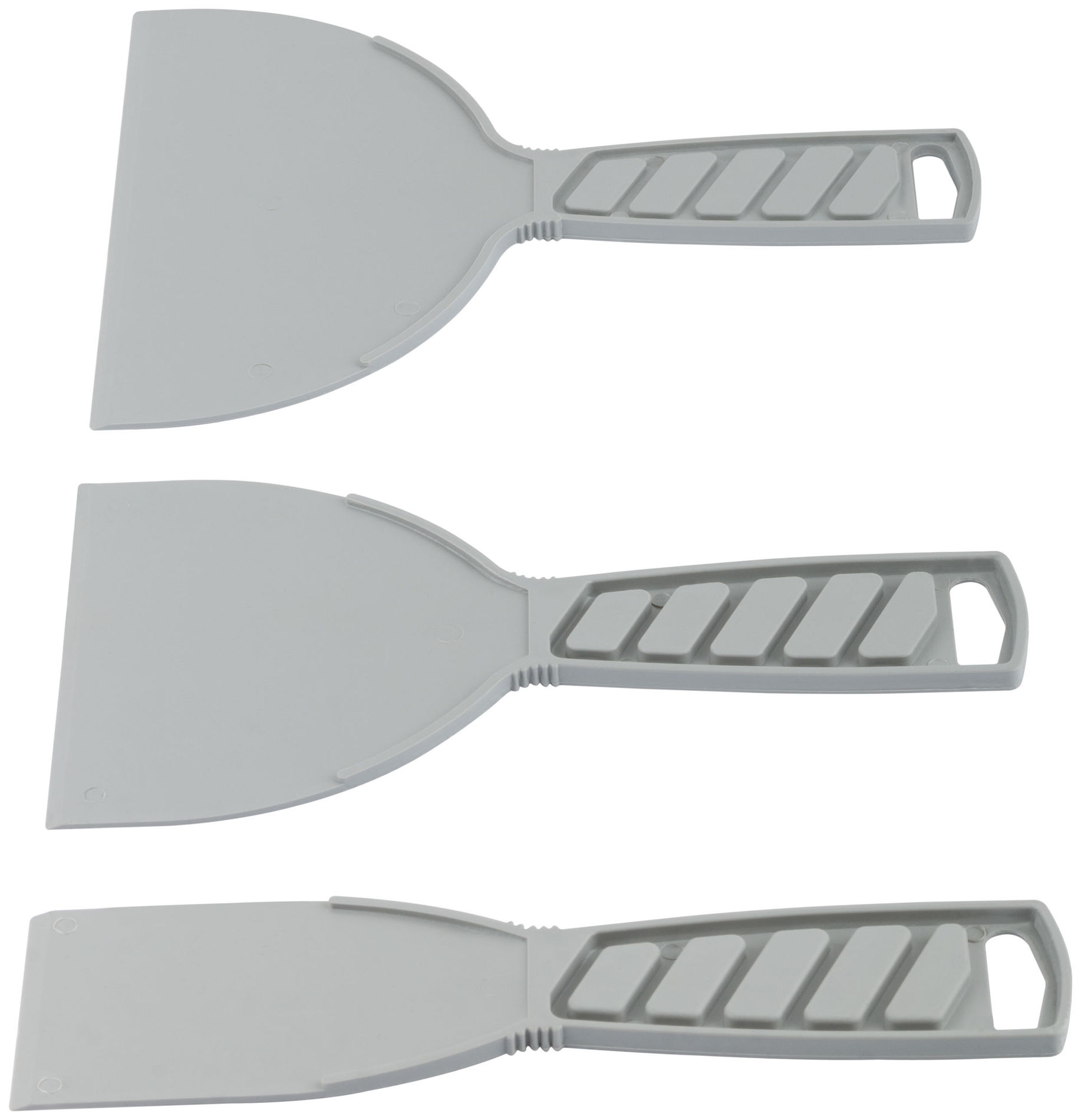 Шпатели пластиковые набор 3 шт., 50/100/150 мм (06765)