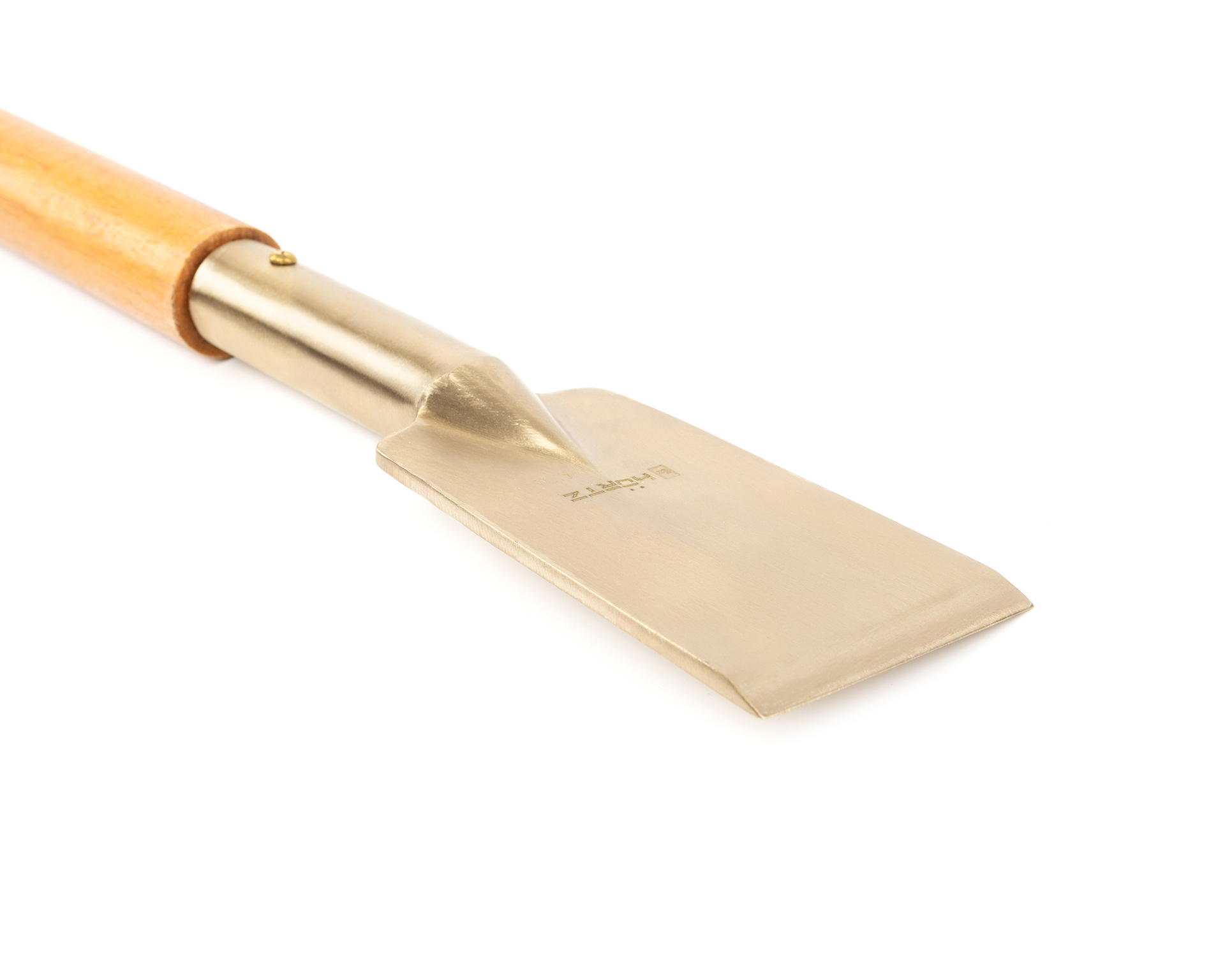 Шабер лопатка 150х765 мм рукоятка деревянная искробезопасный AlCu 212-1008, HORTZ