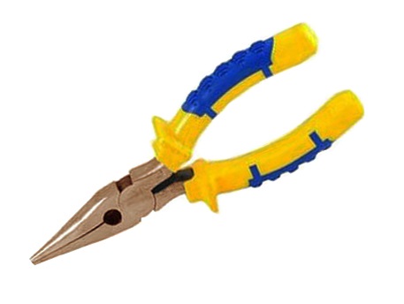 Плоскогубцы радиотехнические с удлиненными губками 200 омеднение