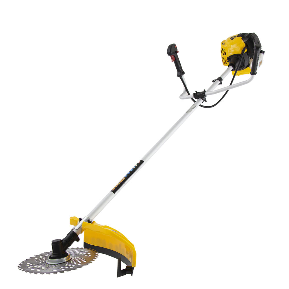 Триммер бензиновый DTL-52, 52 см3, неразъемная штанга, состоит из 2 частей Denzel (96265)