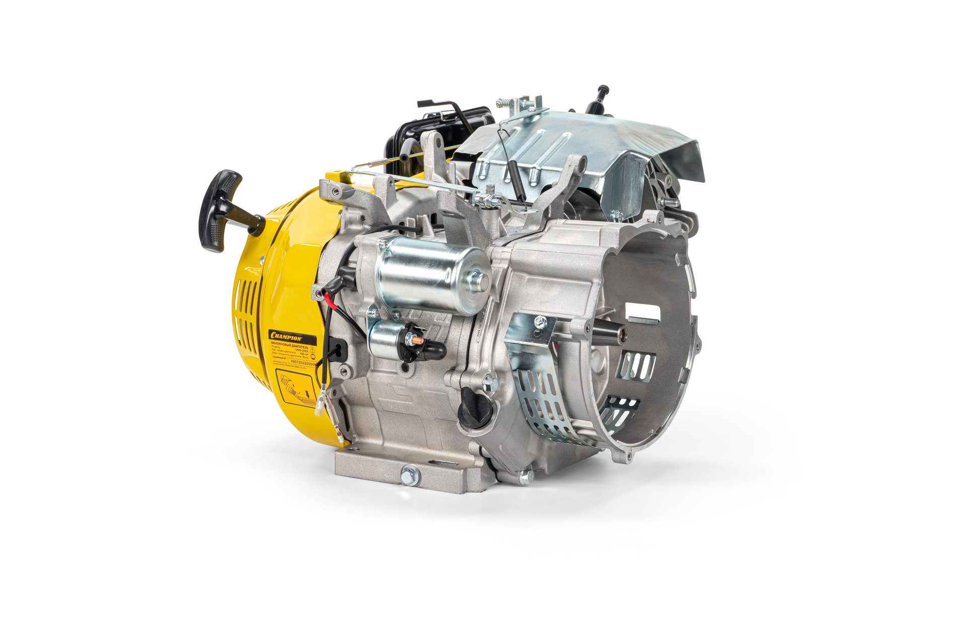 Двигатель 15лс/11кВт 420см? конус 27кг CHAMPION G420-2HCE