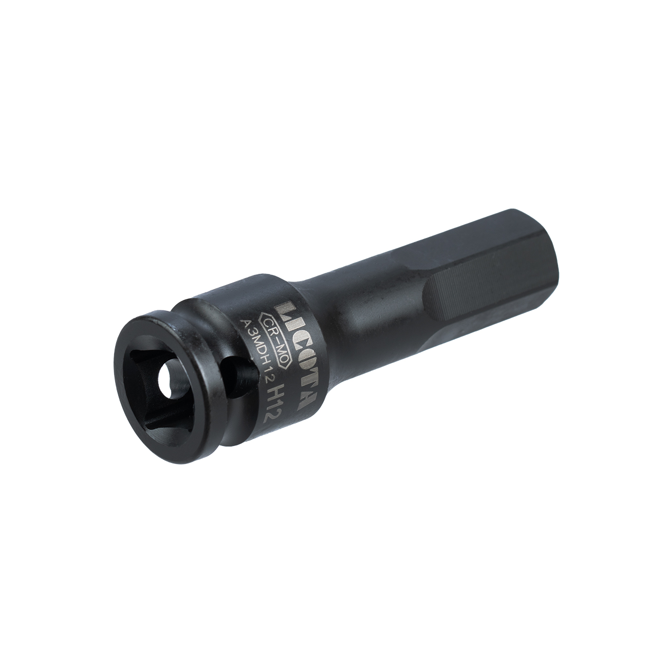 Головка шестигранная ударная 60 мм HEX H12 3/8 Licota A3MDH12