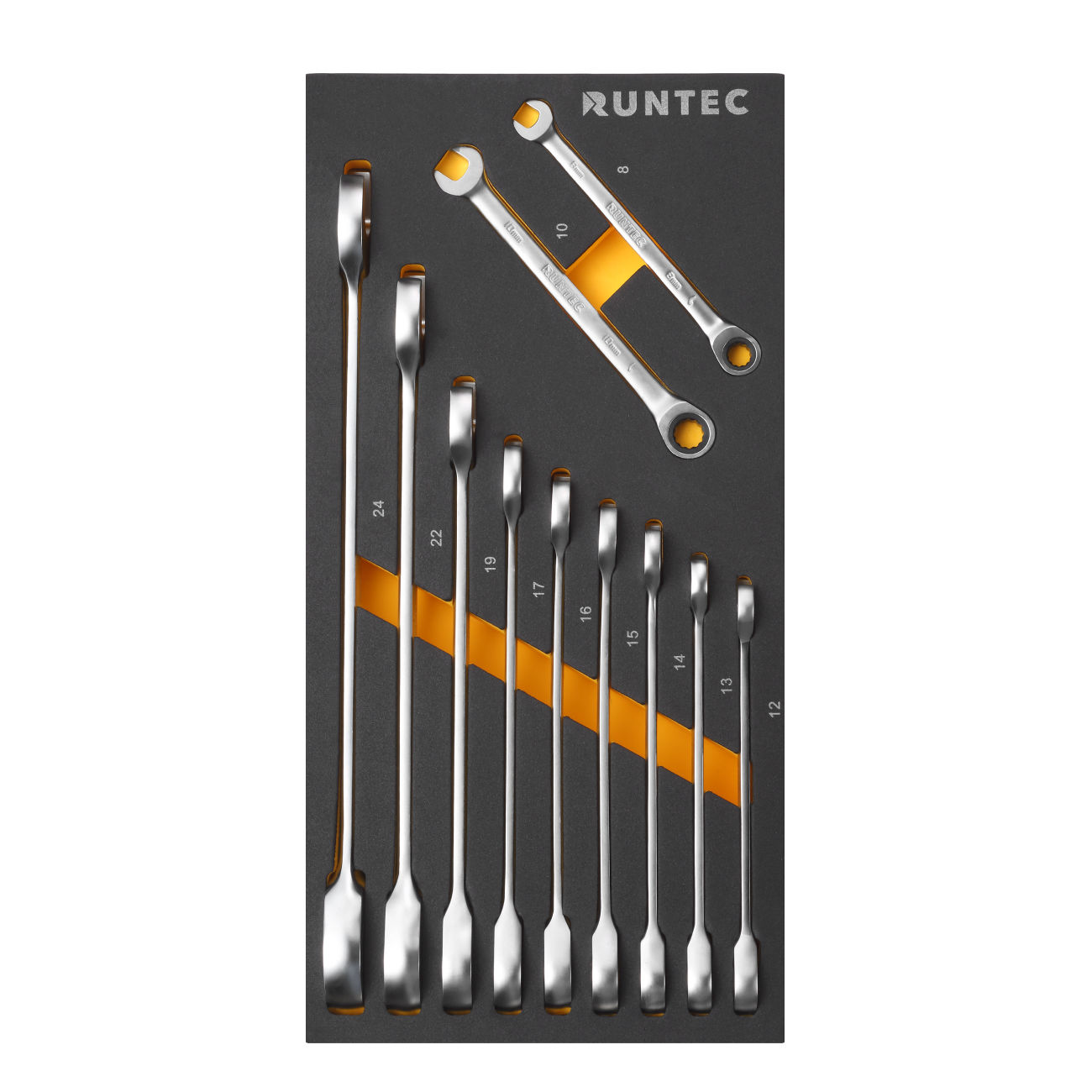 RUNTEC RT-HT313PR12 Тележка инструментальная 12 полочная Performance с комплектом инструмента, 313 предметов (RT-HT313PR12)