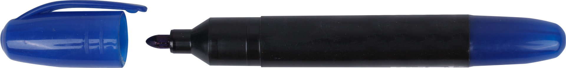 Маркер строительный перманентный, синий (04334)