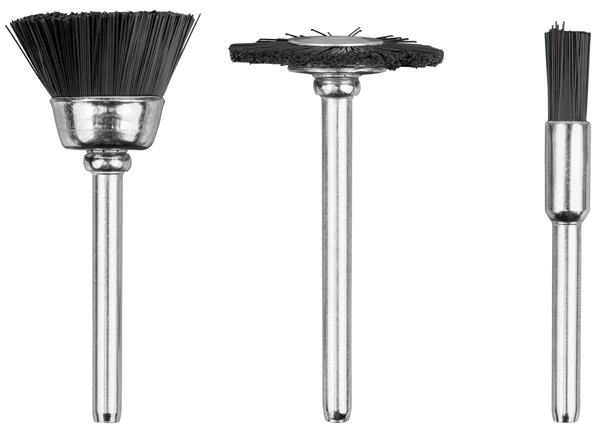 Корщетки нейлоновые, набор 3 шт (36905)