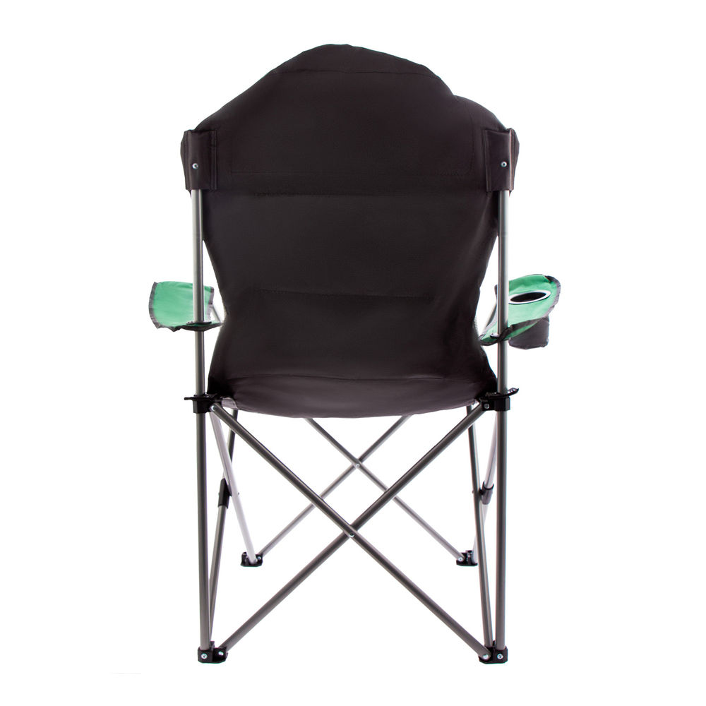 Кресло складное с подлокотниками и подстаканником, 60 х 60 х 110/92 см, Camping Palisad (69592)