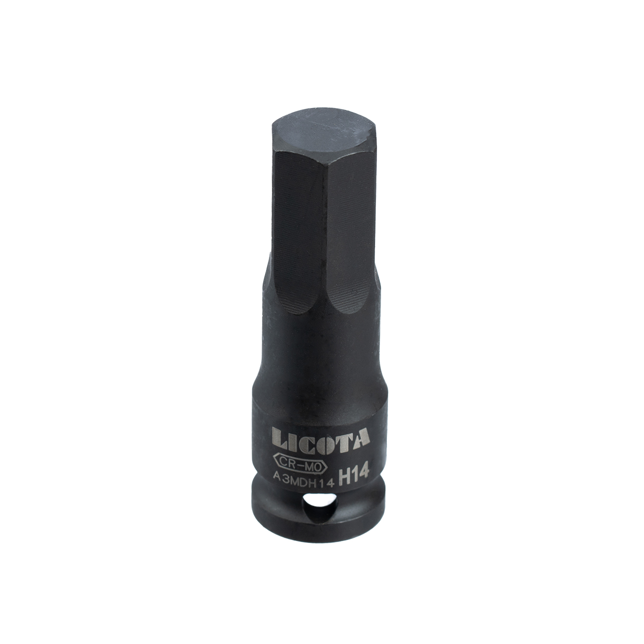 Головка шестигранная ударная 60 мм HEX H14 3/8 Licota A3MDH14